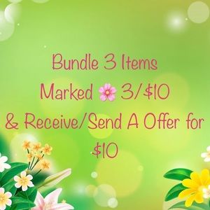 3 For $10 Items Bundled